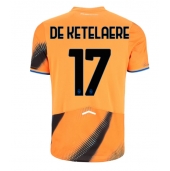 Atalanta Charles De Ketelaere #17 Tredje trøje 2025-26 Kort ærmer