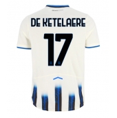 Atalanta Charles De Ketelaere #17 Udebanetrøje 2025-26 Kort ærmer