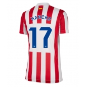 Atletico Madrid David Hancko #17 Hjemmebanetrøje Dame 2025-26 Kort ærmer