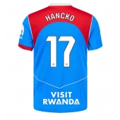 Atletico Madrid David Hancko #17 Tredje trøje 2025-26 Kort ærmer