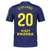 Atletico Madrid Giuliano Simeone #20 Udebanetrøje 2025-26 Kort ærmer