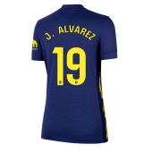 Atletico Madrid Julian Alvarez #19 Udebanetrøje Dame 2025-26 Kort ærmer
