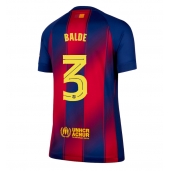 Barcelona Alejandro Balde #3 Hjemmebanetrøje Dame 2025-26 Kort ærmer