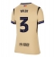 Barcelona Alejandro Balde #3 Udebanetrøje Dame 2025-26 Kort ærmer