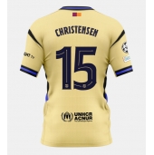 Barcelona Andreas Christensen #15 Udebanetrøje 2025-26 Kort ærmer