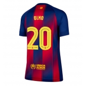 Barcelona Dani Olmo #20 Hjemmebanetrøje Dame 2025-26 Kort ærmer