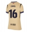 Barcelona Fermin Lopez #16 Udebanetrøje Dame 2025-26 Kort ærmer