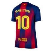 Barcelona Lamine Yamal #10 Hjemmebanetrøje Dame 2025-26 Kort ærmer