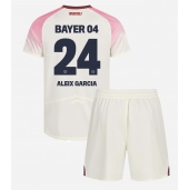 Bayer Leverkusen Aleix Garcia #24 Udebanetrøje Børn 2025-26 Kort ærmer (+ bukser)