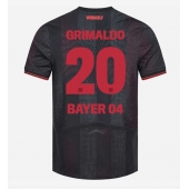 Bayer Leverkusen Alejandro Grimaldo #20 Hjemmebanetrøje 2025-26 Kort ærmer
