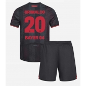 Bayer Leverkusen Alejandro Grimaldo #20 Hjemmebanetrøje Børn 2025-26 Kort ærmer (+ bukser)