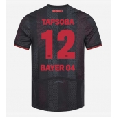 Bayer Leverkusen Edmond Tapsoba #12 Hjemmebanetrøje 2025-26 Kort ærmer