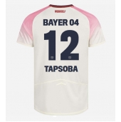 Bayer Leverkusen Edmond Tapsoba #12 Udebanetrøje 2025-26 Kort ærmer