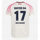 Bayer Leverkusen Eliesse Ben Seghir #17 Udebanetrøje 2025-26 Kort ærmer