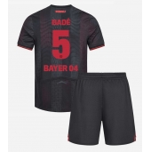 Bayer Leverkusen Loic Bade #5 Hjemmebanetrøje Børn 2025-26 Kort ærmer (+ bukser)