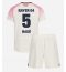 Bayer Leverkusen Loic Bade #5 Udebanetrøje Børn 2025-26 Kort ærmer (+ bukser)