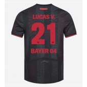 Bayer Leverkusen Lucas Vazquez #21 Hjemmebanetrøje 2025-26 Kort ærmer
