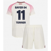 Bayer Leverkusen Martin Terrier #11 Udebanetrøje Børn 2025-26 Kort ærmer (+ bukser)