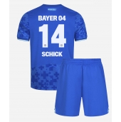 Bayer Leverkusen Patrik Schick #14 Tredje trøje Børn 2025-26 Kort ærmer (+ bukser)
