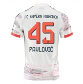 Bayern Munich Aleksandar Pavlovic #45 Udebanetrøje 2025-26 Kort ærmer