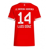 Bayern Munich Luis Diaz #14 Hjemmebanetrøje Dame 2025-26 Kort ærmer