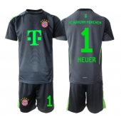 Bayern Munich Manuel Neuer #1 Målmand Udebanetrøje Børn 2025-26 Kort ærmer (+ bukser)