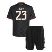 Bayern Munich Sacha Boey #23 Tredje trøje Børn 2025-26 Kort ærmer (+ bukser)