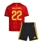 Belgien Alexis Saelemaekers #22 Hjemmebanetrøje Børn VM 2026 Kort ærmer (+ bukser)