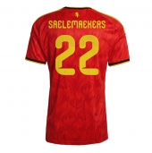 Belgien Alexis Saelemaekers #22 Hjemmebanetrøje VM 2026 Kort ærmer