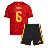 Belgien Axel Witsel #6 Hjemmebanetrøje Børn VM 2026 Kort ærmer (+ bukser)