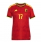 Belgien Charles De Ketelaere #17 Hjemmebanetrøje Dame VM 2026 Kort ærmer