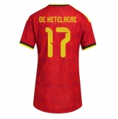 Belgien Charles De Ketelaere #17 Hjemmebanetrøje Dame VM 2026 Kort ærmer