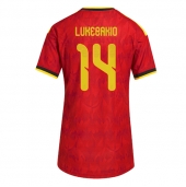 Belgien Dodi Lukebakio #14 Hjemmebanetrøje Dame VM 2026 Kort ærmer