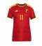 Belgien Jeremy Doku #11 Hjemmebanetrøje Dame VM 2026 Kort ærmer