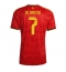 Belgien Kevin De Bruyne #7 Hjemmebanetrøje VM 2026 Kort ærmer