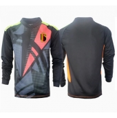 Belgien Målmand Hjemmebanetrøje EM 2024 Lange ærmer