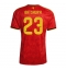 Belgien Michy Batshuayi #23 Hjemmebanetrøje VM 2026 Kort ærmer