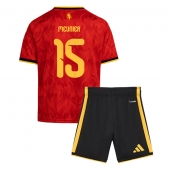 Belgien Thomas Meunier #15 Hjemmebanetrøje Børn VM 2026 Kort ærmer (+ bukser)
