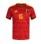 Belgien Thomas Meunier #15 Hjemmebanetrøje VM 2026 Kort ærmer