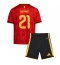 Belgien Timothy Castagne #21 Hjemmebanetrøje Børn VM 2026 Kort ærmer (+ bukser)