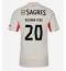 Benfica Richard Rios #20 Udebanetrøje 2025-26 Kort ærmer