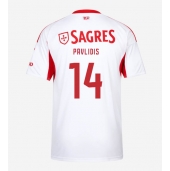 Benfica Vangelis Pavlidis #14 Tredje trøje 2025-26 Kort ærmer