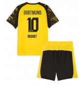 Borussia Dortmund Julian Brandt #10 Hjemmebanetrøje Børn 2025-26 Kort ærmer (+ bukser)
