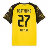 Borussia Dortmund Karim Adeyemi #27 Hjemmebanetrøje 2025-26 Kort ærmer