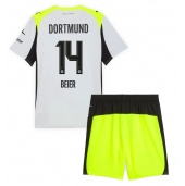 Borussia Dortmund Maximilian Beier #14 Udebanetrøje Børn 2025-26 Kort ærmer (+ bukser)