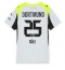 Borussia Dortmund Niklas Sule #25 Udebanetrøje Dame 2025-26 Kort ærmer