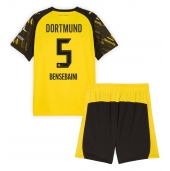 Borussia Dortmund Ramy Bensebaini #5 Hjemmebanetrøje Børn 2025-26 Kort ærmer (+ bukser)
