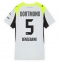 Borussia Dortmund Ramy Bensebaini #5 Udebanetrøje Dame 2025-26 Kort ærmer
