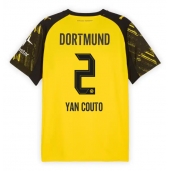 Borussia Dortmund Yan Couto #2 Hjemmebanetrøje 2025-26 Kort ærmer