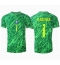Brasilien Alisson Becker #1 Målmand Hjemmebanetrøje Copa America 2024 Kort ærmer